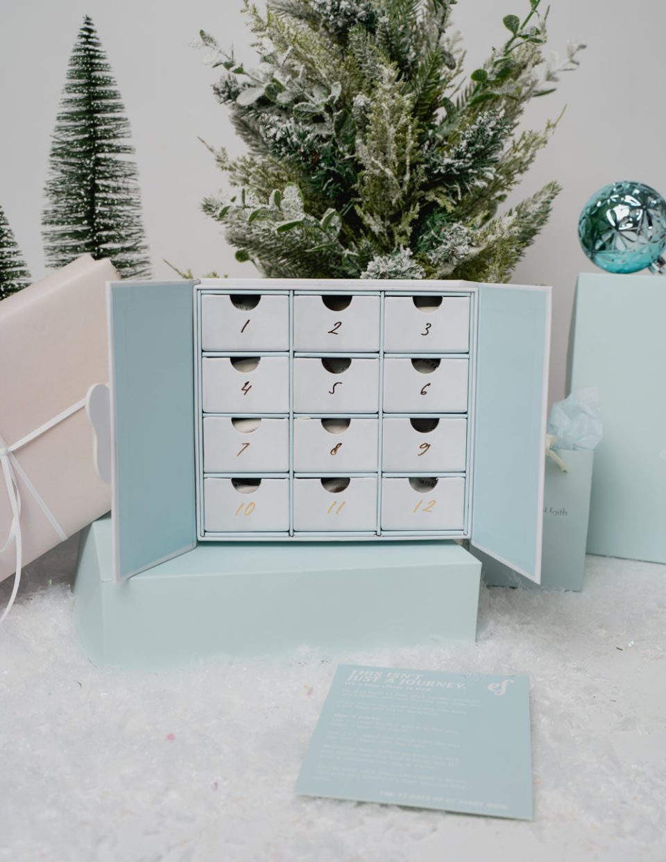 12 Days of EF Jewelry Advent Calendar Box