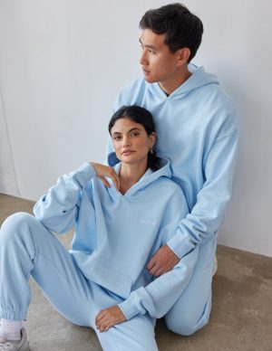 Basics Dream Blue Unisex Hoodie