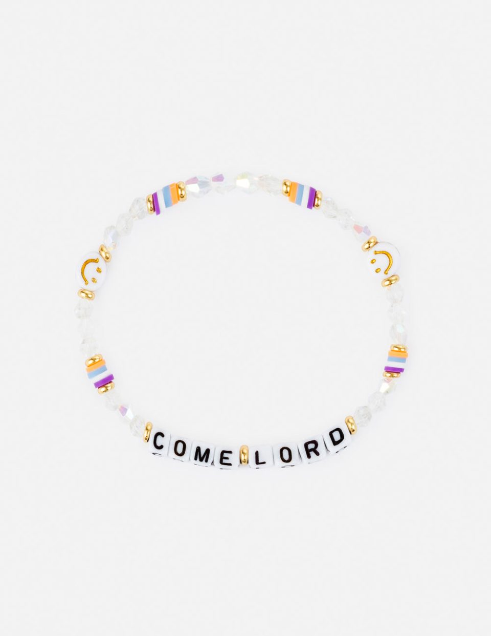 Come Lord Letter Bracelet