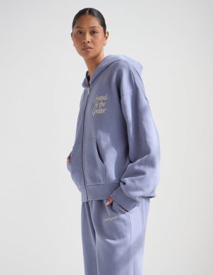 Created by the Creator Plum Full-Zip Hoodie