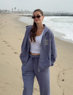 Created by the Creator Plum Full-Zip Hoodie