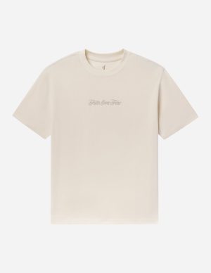 Faith Over Fear Taupe Unisex Tee