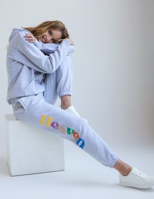Heaven Heather Grey Unisex Sweatpant