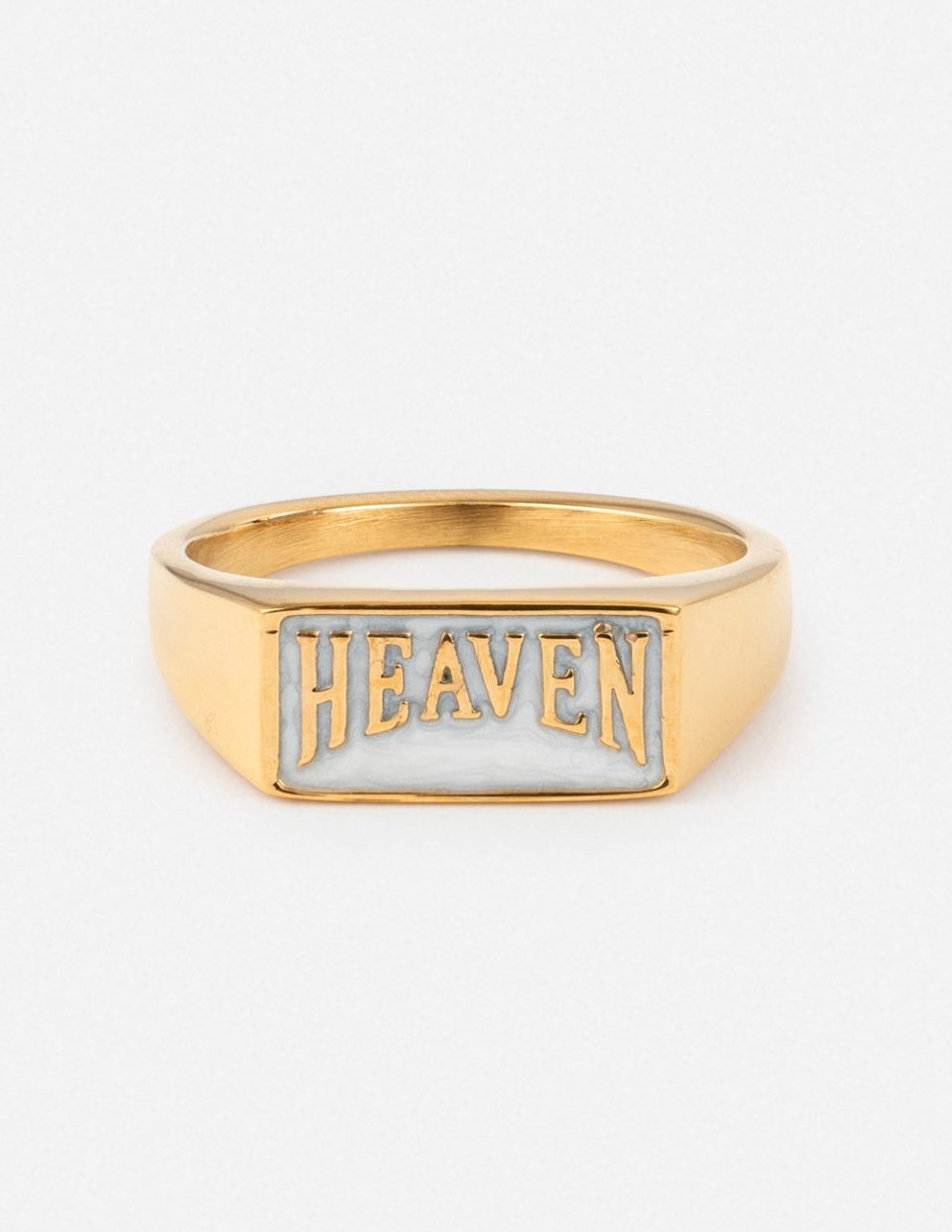 Heaven Rectangular Signet Ring