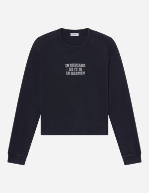 In Chicago as It Is in Heaven LS Heavyweight Tee