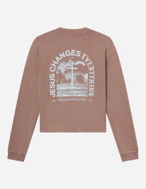 Jesus Changes Everything LS Heavyweight Tee