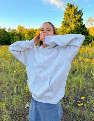 Jesus Is King Heather Grey Unisex Hoodie