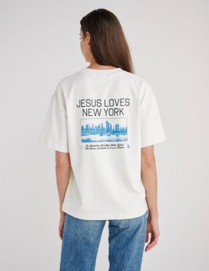 Jesus Loves New York Heavyweight Tee