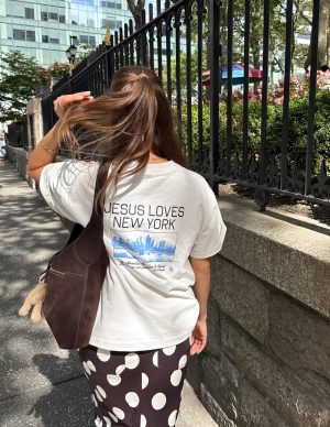 Jesus Loves New York Heavyweight Tee