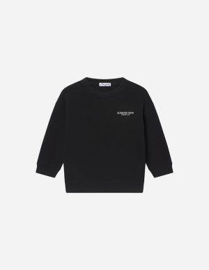 Kingdom Club Black Kids Crewneck