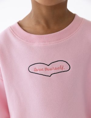 Love Yourself Kids Crewneck