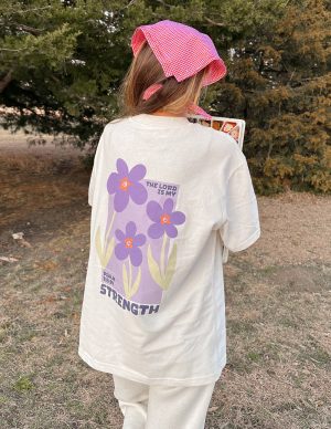 My Strength Floral Unisex Tee