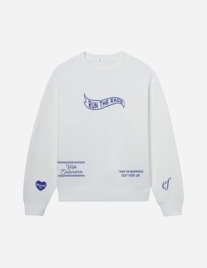 Run the Race Unisex Crewneck
