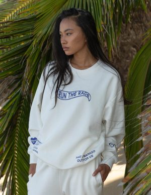 Run the Race Unisex Crewneck