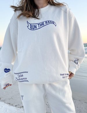 Run the Race Unisex Crewneck