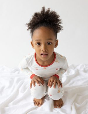Sailboat Bamboo Kids Pajama Set