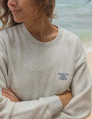 Talk to God Unisex Crewneck