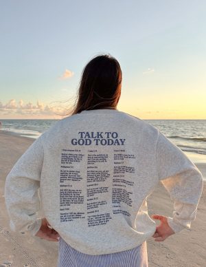 Talk to God Unisex Crewneck