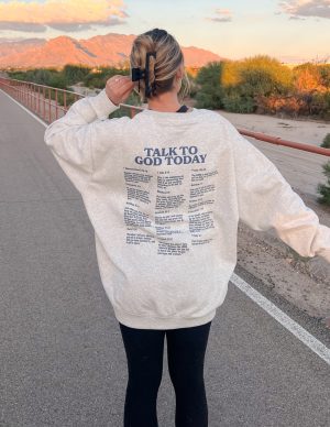 Talk to God Unisex Crewneck