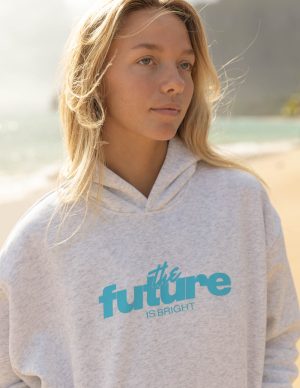 The Future Is Bright Retro Unisex Hoodie
