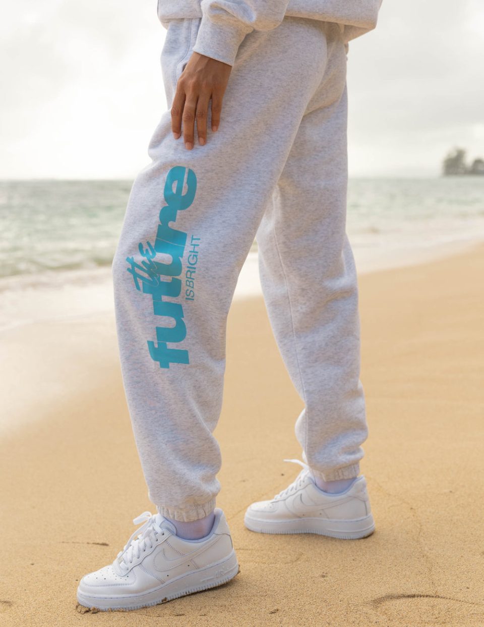 The Future Is Bright Retro Unisex Sweatpant