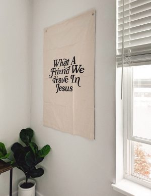 What a Friend in Jesus Tapestry